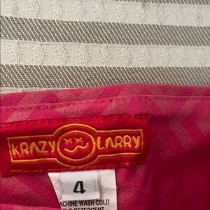Krazy Larry Women's Pink Capris